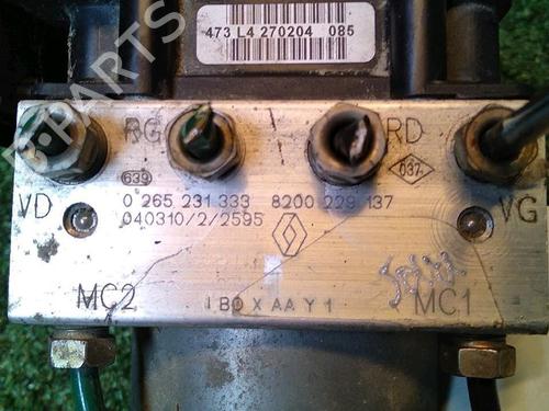 ABS pump RENAULT CLIO II (BB_, CB_) 1.4 16V (B/CB0P, BB13) | BP29950965M43