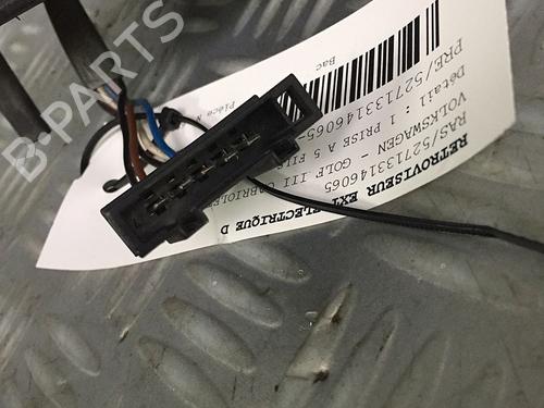 Right mirror VW GOLF III Cabriolet (1E7) 1.9 TDI | BP29947624C27