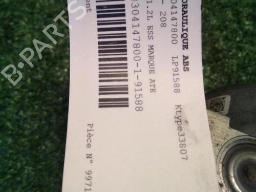 ABS pump PEUGEOT 208 I (CA_, CC_) 1.2 VTI 82 | BP30071713M43 