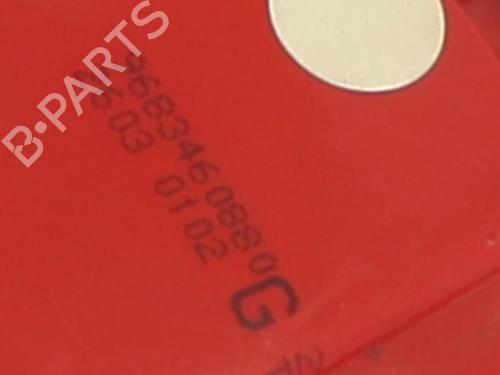 Left taillight PEUGEOT 3008 I MPV (0U_) 1.6 HDi | BP30123833C34