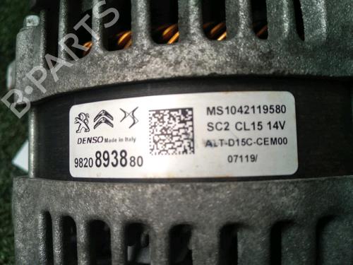 Alternator PEUGEOT 208 I (CA_, CC_) 1.5 BlueHDI 100 | BP17430094M7 