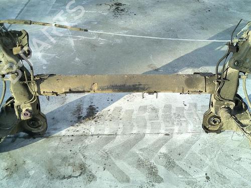 Used Rear axle PEUGEOT 208 I (CA_, CC_) 1.2 VTI 82 (82 hp) 29949576