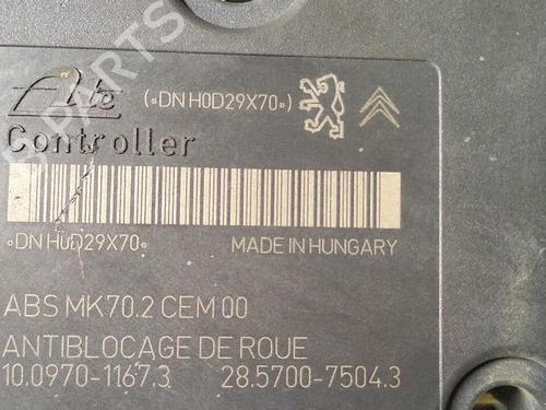 ABS pump CITROËN C3 Picasso (SH_) 1.6 HDi | BP30073624M43