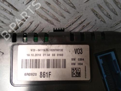 Instrument cluster VW POLO V (6R1, 6C1) 1.6 TDI | BP17157161C47 