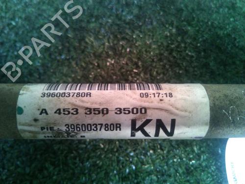 Left rear driveshaft RENAULT TWINGO III (BCM_, BCA_) 1.0 SCe 70 | BP17159136M40 