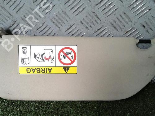 Right sun visor CITROËN C3 II (SC_) 1.4 HDi 70 (SC8HZC, SC8HR0, SC8HP4) | BP29952896I2  - Image 10