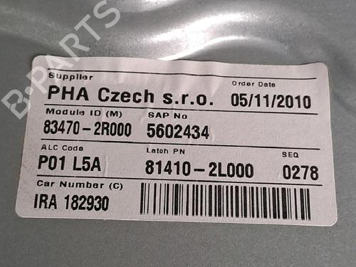 Rudehejsemekanisme venstre bagtil HYUNDAI i30 (FD) 1.6 CRDi (90 hp) 30063558