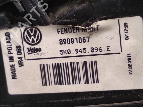 Right taillight VW GOLF VI (5K1) 1.4 | BP29948916C35 