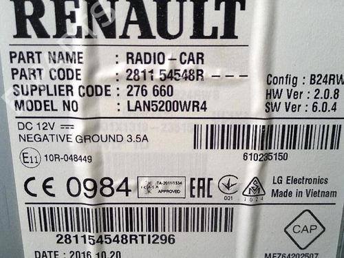 Radio OPEL VIVARO B Van (X82) 1.6 CDTI (05) | BP29952814E6 - Image 4