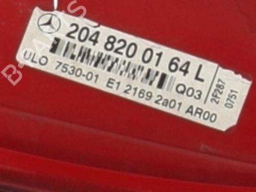 Left taillight MERCEDES-BENZ C-CLASS (W204) C 220 CDI (204.002) | BP34145687C34 - Image 5