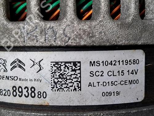 Alternator PEUGEOT 208 I (CA_, CC_) 1.5 BlueHDI 100 | BP29953020M7  - Image 8