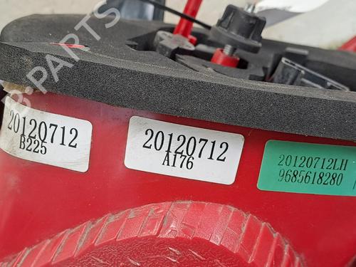Left taillight PEUGEOT 206+ (2L_, 2M_) 1.1 | BP28033347C34 