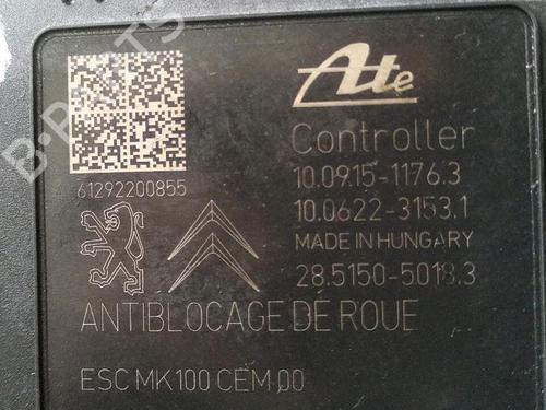 ABS Bremseaggregat PEUGEOT 208 I (CA_, CC_) 1.4 HDi (68 hp) 30074171