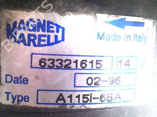 Alternator FIAT PUNTO (176_) 1.7 D | BP30074815M7