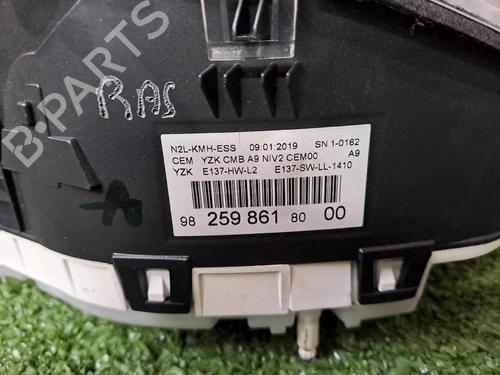 Instrument cluster PEUGEOT 208 I (CA_, CC_) 1.2 VTi 68 / PureTech 68 | BP21127040C47 