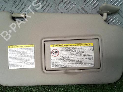 Used Right sun visor Right sun visor NISSAN JUKE (F15) 1.5 dCi (110 hp) 30075760 30075760