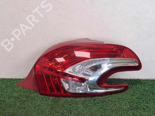 Used Right taillight PEUGEOT 208 I (CA_, CC_) 1.4 HDi (68 hp) 26968451