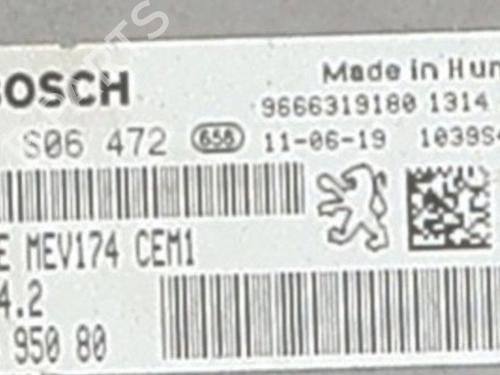 Used Engine control unit (ECU) Engine control unit (ECU) PEUGEOT 207 (WA_, WC_) 1.6 16V VTi (120 hp) 34373439 34373439