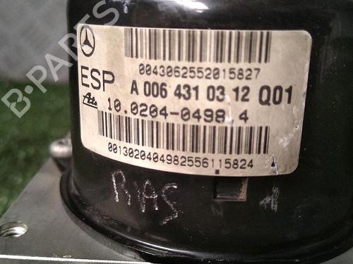 ABS pump MERCEDES-BENZ C-CLASS Coupe (CL203) C 220 CDI (203.708) | BP30076079M43