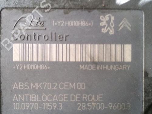 ABS pump PEUGEOT 207 (WA_, WC_) 1.6 HDi | BP30072993M43