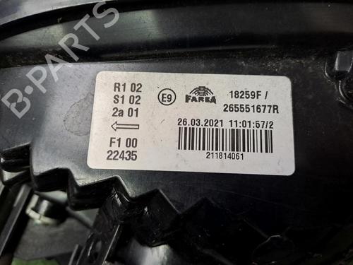 Left taillight RENAULT TWINGO III (BCM_, BCA_) 1.0 SCe 65 (BCMJ) | BP20610529C34 