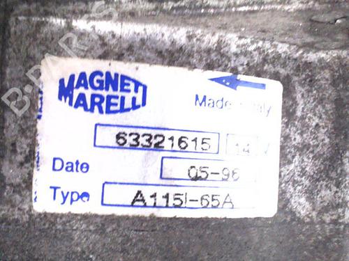 Alternator FIAT PUNTO (176_) 1.7 D | BP29951970M7