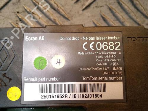 Display monitor RENAULT CLIO III (BR0/1, CR0/1) 1.5 dCi | BP30070819C48