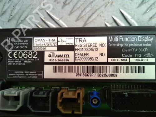 Display monitor RENAULT ZOE (BFM_) ZOE | BP29951912C48 - Image 3