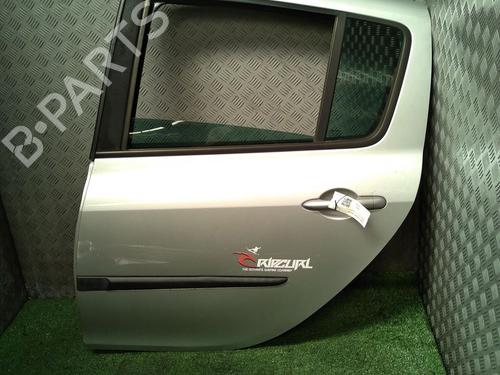 Used Left rear door RENAULT CLIO III (BR0/1, CR0/1) 1.2 16V (BR02, BR0J, BR11, CR02, CR0J, CR11) (75 hp) 29948856