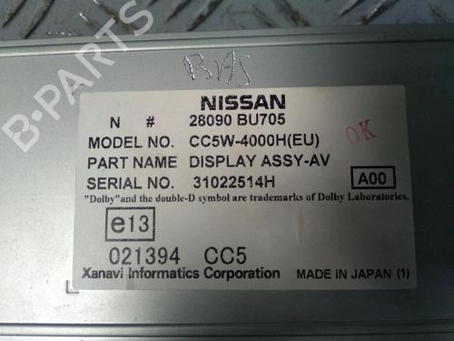 Display monitor NISSAN ALMERA TINO (V10) 2.2 dCi | BP18478401C48 