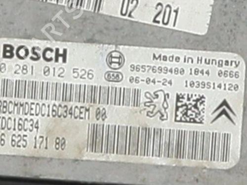 Used Engine control unit (ECU) Engine control unit (ECU) PEUGEOT 207 (WA_, WC_) 1.4 HDi (68 hp) 36441328 36441328