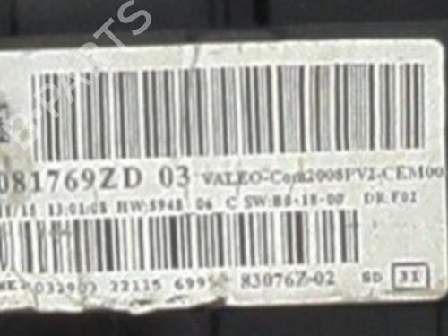 Used Steering column stalk Steering column stalk PEUGEOT 208 I (CA_, CC_) 1.6 BlueHDi 100 (100 hp) 35956818 35956818