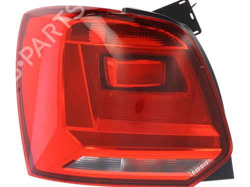 Used Left taillight VW POLO V (6R1, 6C1) 1.4 TDI (75 hp) 31809169