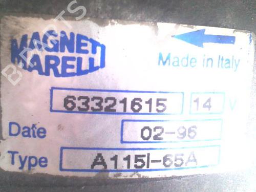 Alternator FIAT PUNTO (176_) 1.7 D | BP30074815M7