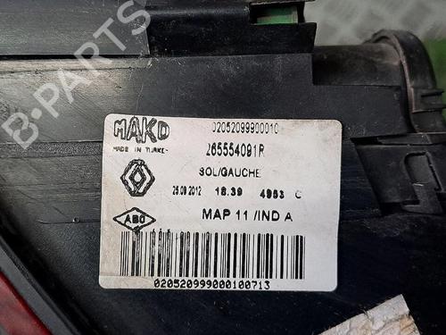 Left taillight RENAULT CLIO IV (BH_) 1.5 dCi 90 | BP29953156C34