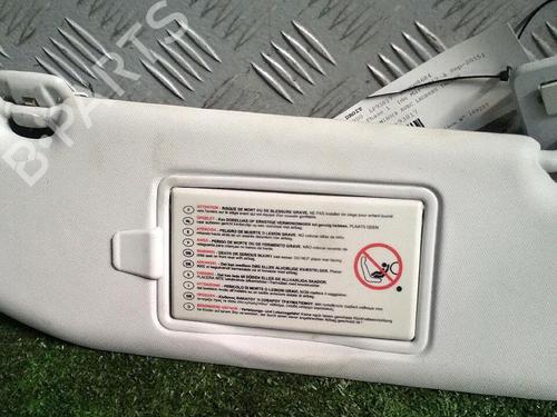 Used Right sun visor PEUGEOT 208 I (CA_, CC_) 1.4 HDi (68 hp) 29951749