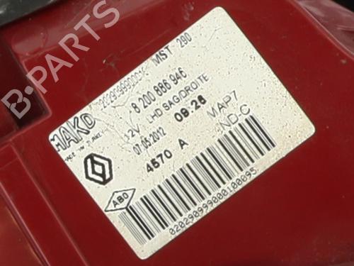 Right taillight RENAULT CLIO III (BR0/1, CR0/1) 1.5 dCi (C/BR0G, C/BR1G) | BP30488304C35
