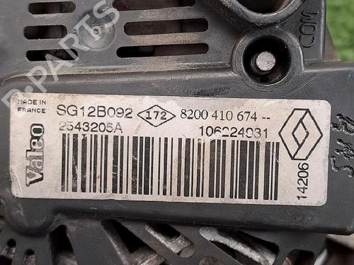 Generator RENAULT GRAND SCÉNIC II (JM0/1_) 1.9 dCi (JM14) | BP30064312M7 