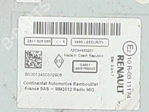 Bilradio Bilradio RENAULT MEGANE III Coupe (DZ0/1_) 1.5 dCi (DZ09, DZ0D, DZ1F, DZ1G, DZ14, DZ29) (110 hp) 36640442 36640442