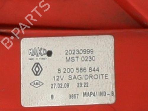 Right taillight RENAULT CLIO III Grandtour (KR0/1_) 1.5 dCi (KR0F) | BP31356373C35 