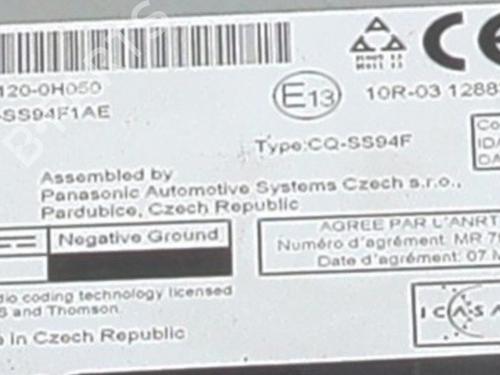 Radio PEUGEOT 108 1.2 | BP40032035E6 - Image 6