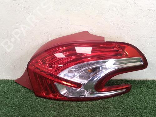 Used Right taillight PEUGEOT 208 I (CA_, CC_) 1.0 VTi (68 hp) 27530692