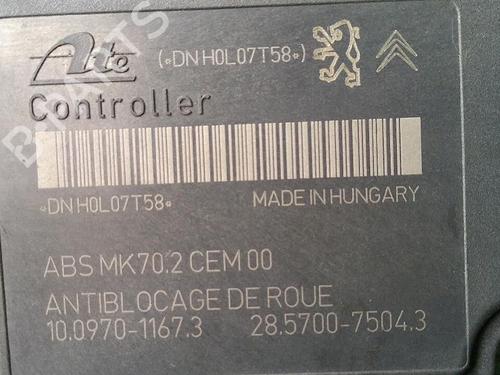 ABS pump CITROËN C3 II (SC_) 1.6 HDi | BP30074204M43 