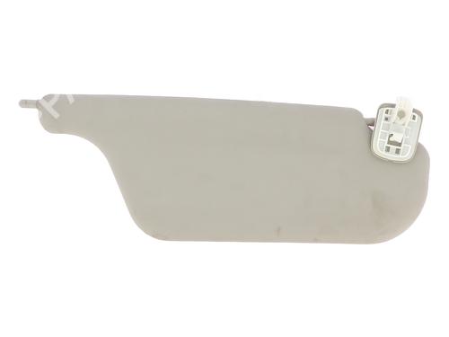 Used Left sun visor Left sun visor RENAULT CLIO III (BR0/1, CR0/1) 1.2 16V (BR02, BR0J, BR11, CR02, CR0J, CR11) (75 hp) 33413389 33413389