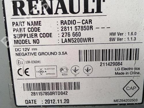 Radio DACIA LODGY (JS_) 1.2 TCe (JSAY, JSM0) | BP34501556E6  - Image 7