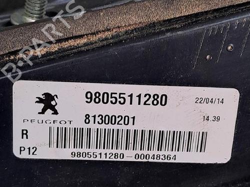 Right tailgate light PEUGEOT 3008 I MPV (0U_) 1.6 HDi | BP30077530C80 