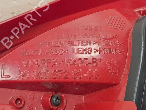 Left taillight PEUGEOT 207 CC (WD_) 1.6 HDi | BP30068072C34