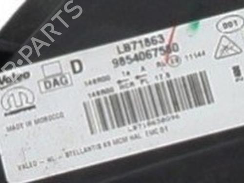 Right headlight PEUGEOT PARTNER Box Body/MPV (K9) 1.5 BlueHDI 130 | BP40510541C29 - Image 4