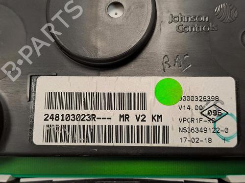 Used Instrument cluster DACIA SANDERO II TCe 90 (B8M1, B8MA, B8AC) (90 hp) 30065855