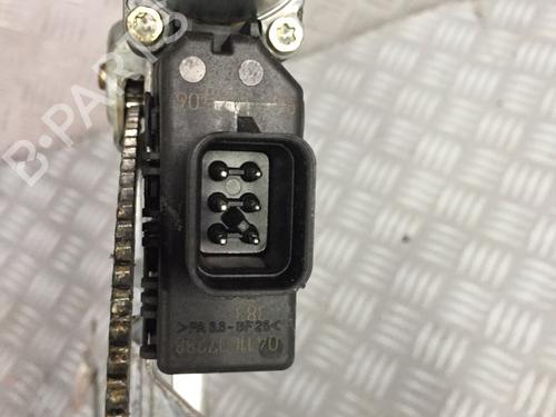 Front right window mechanism OPEL ZAFIRA A MPV (T98) 2.0 DTI 16V (F75) | BP13887333C23 